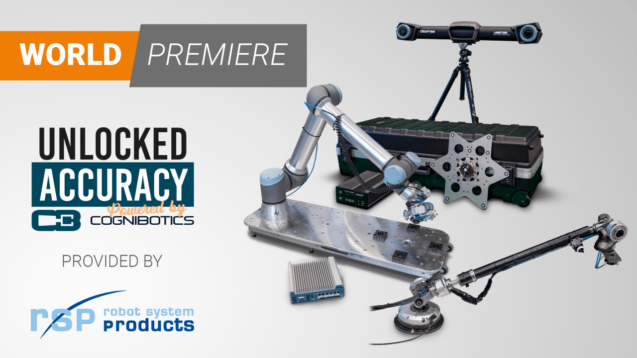 Accuracy powered by Cognibotics